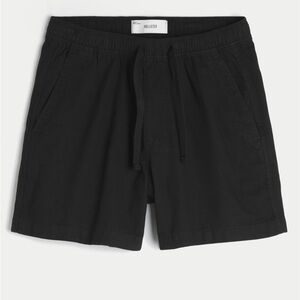 NWT Hollister Men's Black Flat Front Shorts